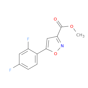 5-(2,4-二氟苯基)异噁唑-3-甲酸甲酯