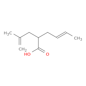 4-Hexenoic acid, 2-(2-methyl-2-propenyl)-, (E)-