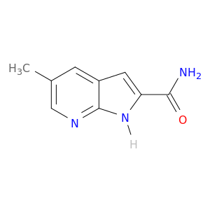 5-Methyl-1H-pyrrolo[2,3-b]pyridine-2-carboxamide