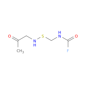 Carbamic fluoride, [(acetylmethylamino)thio]methyl-