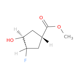 (1S,3S,4S)-Methyl 3-fluoro-4-hydroxycyclopentanecarboxylate