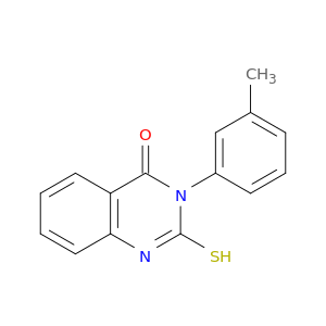 4(1H)-Quinazolinone,2,3-dihydro-3-(3-methylphenyl)-2-thioxo-