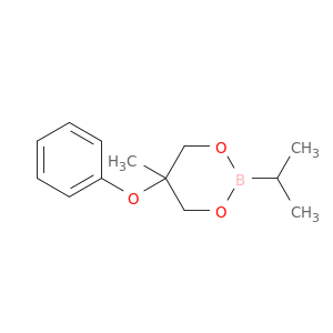 1,3,2-Dioxaborinane, 5-methyl-2-(1-methylethyl)-5-phenoxy-