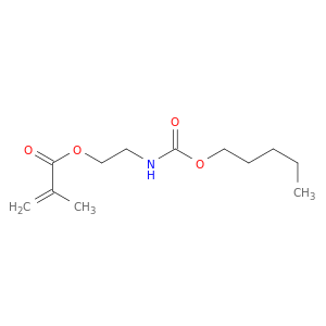 2-Propenoic acid, 2-methyl-, 2-[[(pentyloxy)carbonyl]amino]ethyl ester