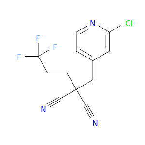 Propanedinitrile, [(2-chloro-4-pyridinyl)methyl](3,3,3-trifluoropropyl)-