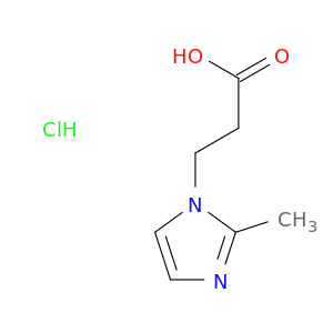 3-(2-Methyl-1H-imidazol-1-yl)propanoic Acid Hydrochloride