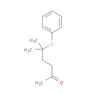 2-Hexanone, 5-methyl-5-(phenylthio)-