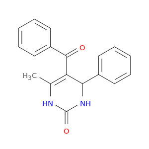 2(1H)-Pyrimidinone, 5-benzoyl-3,4-dihydro-6-methyl-4-phenyl-