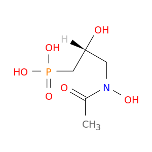 (R)-(3-(Acetylhydroxyamino)-2-hydroxypropyl)phosphonic acid