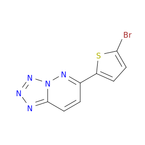 6-(5-BROMO-THIOPHEN-2-YL)-TETRAZOLO(1,5-B)PYRIDAZINE