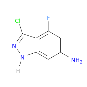 6-Amino-3-chloro-4-fluoro (1H)indazole