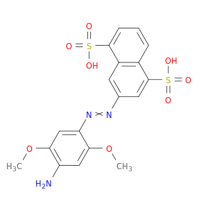 1,5-Naphthalenedisulfonic acid, 3-[(4-amino-2,5-dimethoxyphenyl)azo]-