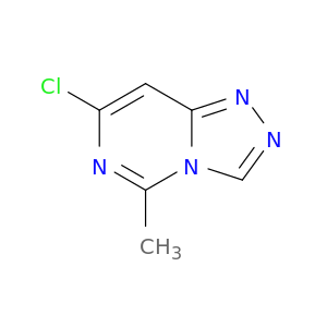 7-chloro-5-methyl-[1,2,4]triazolo[4,3-c]pyrimidine