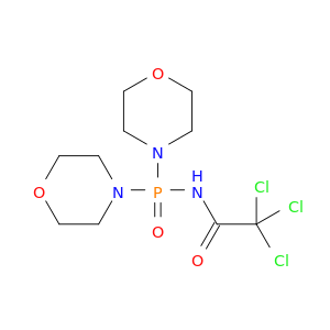 Acetamide, 2,2,2-trichloro-N-(di-4-morpholinylphosphinyl)-