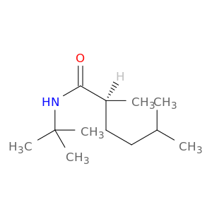 Hexanamide, N-(1,1-dimethylethyl)-2,5-dimethyl-, (S)-