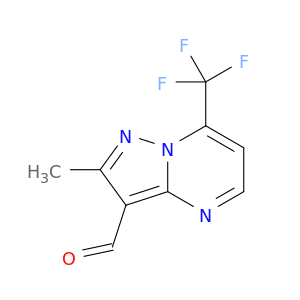 2-Methyl-7-(trifluoromethyl)pyrazolo[1,5-a]pyrimidine-3-carbaldehyde