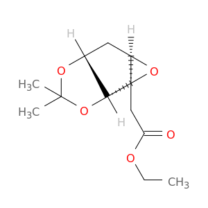 乙基 2-((1aR,1bR,4aR,5aR)-3,3-二甲基四氢-1aH-噁丙烯并[2,3:3,4]环戊二烯并[1,2-d][1,3]二噁戊环-1a-基)醋酸盐