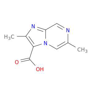 2,6-二甲基咪唑并[1,2-A]吡嗪-3-羧酸