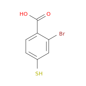 2-溴-4-巯基苯甲酸