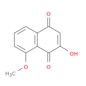 1,4-Naphthalenedione, 2-hydroxy-8-methoxy-