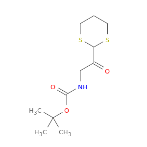 叔-丁基 (2-(1,3-二硫烷-2-基)-2-氧亚基乙基)氨基甲酯