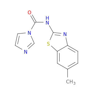 1H-Imidazole-1-carboxamide, N-(6-methyl-2-benzothiazolyl)-