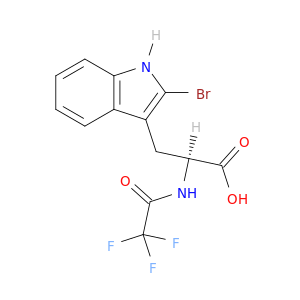 L-Tryptophan, 2-bromo-N-(trifluoroacetyl)-