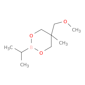 1,3,2-Dioxaborinane, 5-(methoxymethyl)-5-methyl-2-(1-methylethyl)-