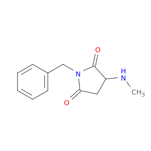 1-benzyl-3-(methylamino)pyrrolidine-2,5-dione