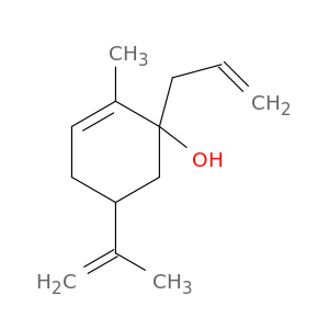 2-Cyclohexen-1-ol, 2-methyl-5-(1-methylethenyl)-1-(2-propenyl)-