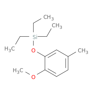 Silane, triethyl(2-methoxy-5-methylphenoxy)-