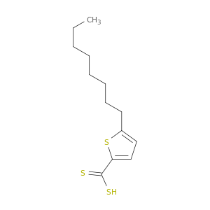 2-Thiophenecarbodithioic acid, 5-octyl-