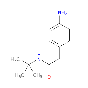 2-(4-aminophenyl)-N-tert-butylacetamide