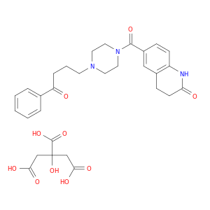 2(1H)-quinolinone,3,4-二氢-6-[[4-氧代-4-苯基丁基)-1-哌嗪基]羰基]-,2-羟基-1,2,3-丙炔酸酯(1：1)