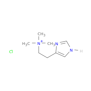 1H-Imidazole-4-ethanaminium, N,N,N-trimethyl-, chloride