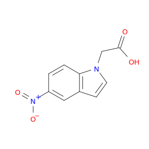 (5-硝基-1H-吲哚-1-基)乙酸