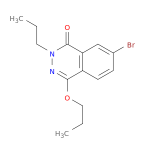 1(2H)-Phthalazinone, 7-bromo-4-propoxy-2-propyl-