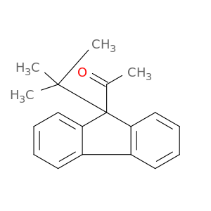 Ethanone, 1-[9-(1,1-dimethylethyl)-9H-fluoren-9-yl]-
