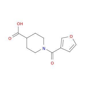 1-(furan-3-carbonyl)piperidine-4-carboxylic Acid