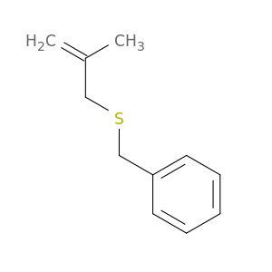 Benzene, [[(2-methyl-2-propenyl)thio]methyl]-