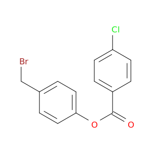 Benzoic acid, 4-chloro-, 4-(bromomethyl)phenyl ester