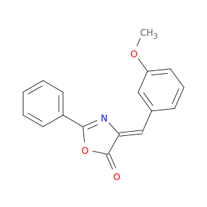 4-(3-METHOXYBENZYLIDENE)-2-PHENYL-5-OXAZOLONE