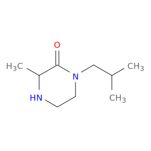 1-Isobutyl-3-methylpiperazin-2-one
