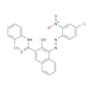 4-[(4-氯-2-硝基苯基)偶氮]-3-羟基-N-(2-甲基苯基)-2-萘甲酰胺