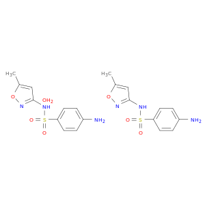 苯磺胺酰胺,4-氨基-N-(5-甲基-3-异恶唑基)-,水合物(2：1)