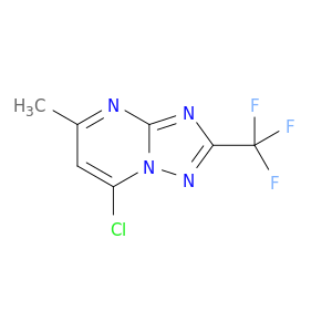 7-Chloro-5-methyl-2-(trifluoromethyl)-[1,2,4]triazolo[1,5-a]pyrimidine