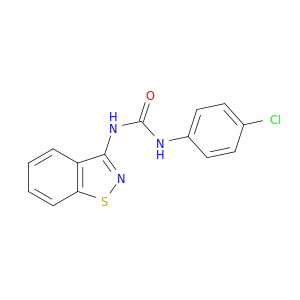 Urea,N-1,2-benzisothiazol-3-yl-N'-(4-chlorophenyl)-