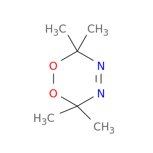 1,2,4,5-Dioxadiazine, 3,6-dihydro-3,3,6,6-tetramethyl-