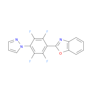 Benzoxazole, 2-[2,3,5,6-tetrafluoro-4-(1H-pyrazol-1-yl)phenyl]-