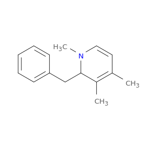 Pyridine, 1,2-dihydro-1,3,4-trimethyl-2-(phenylmethyl)-